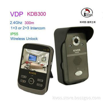 3.5 Inch Wireless Door Phone Commax Video Door Intercom System
